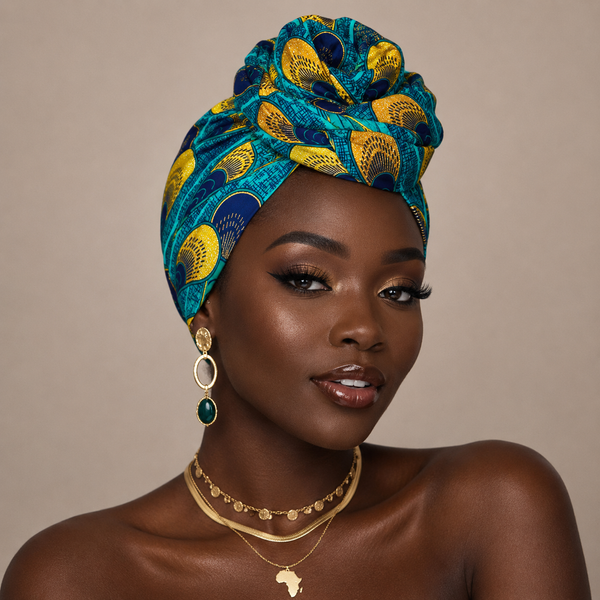 SO TOUFA Paon turquoise