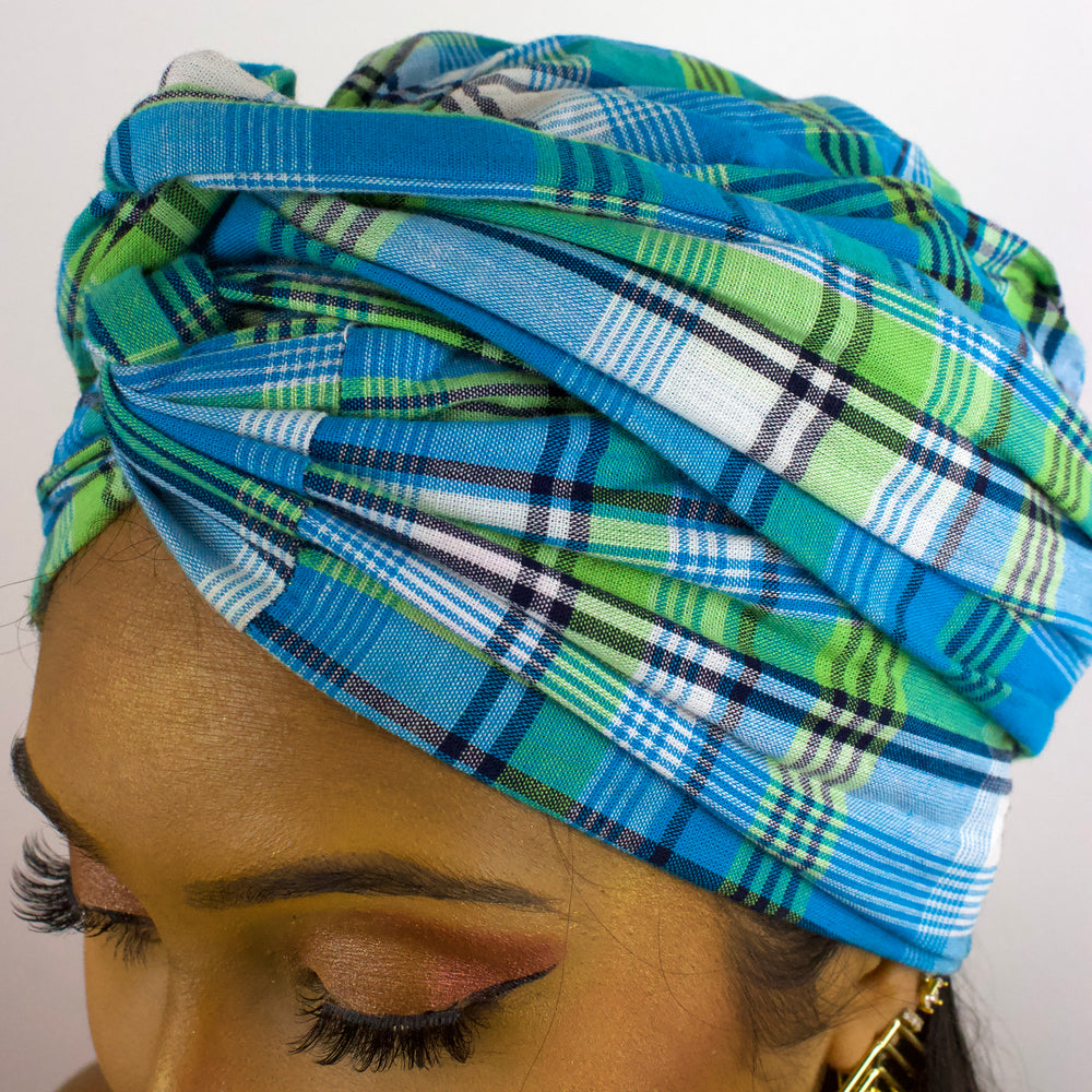 SO TOUFA Madras azul