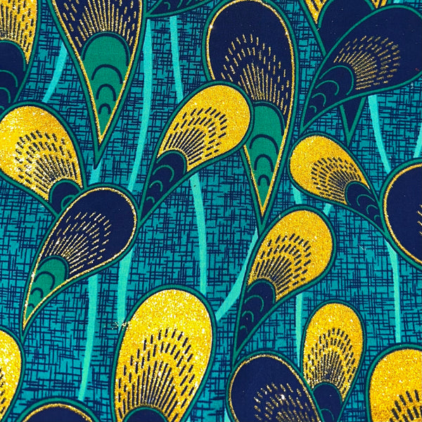 SO TOUFA Paon turquoise
