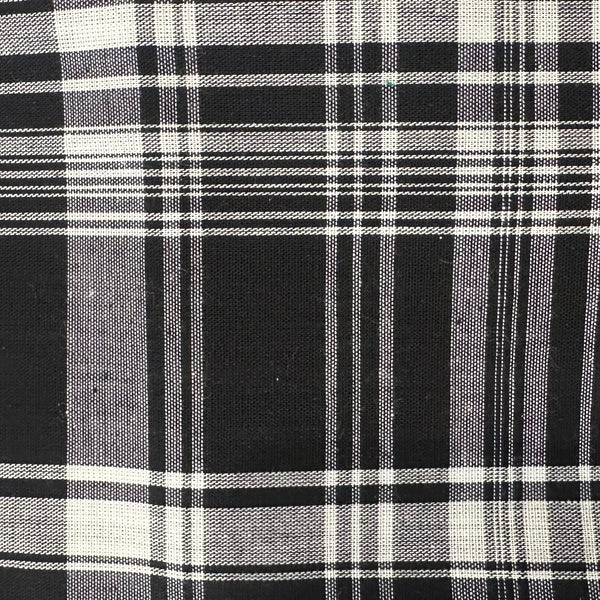 SO TOUFA Madras noir et blanc